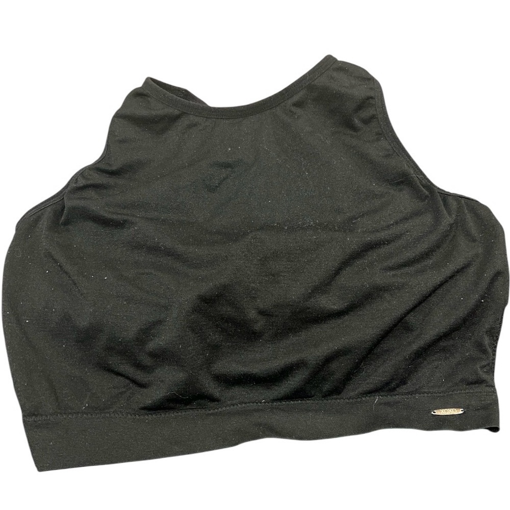 XOXO High Neck Sports Bra - Black size 2X